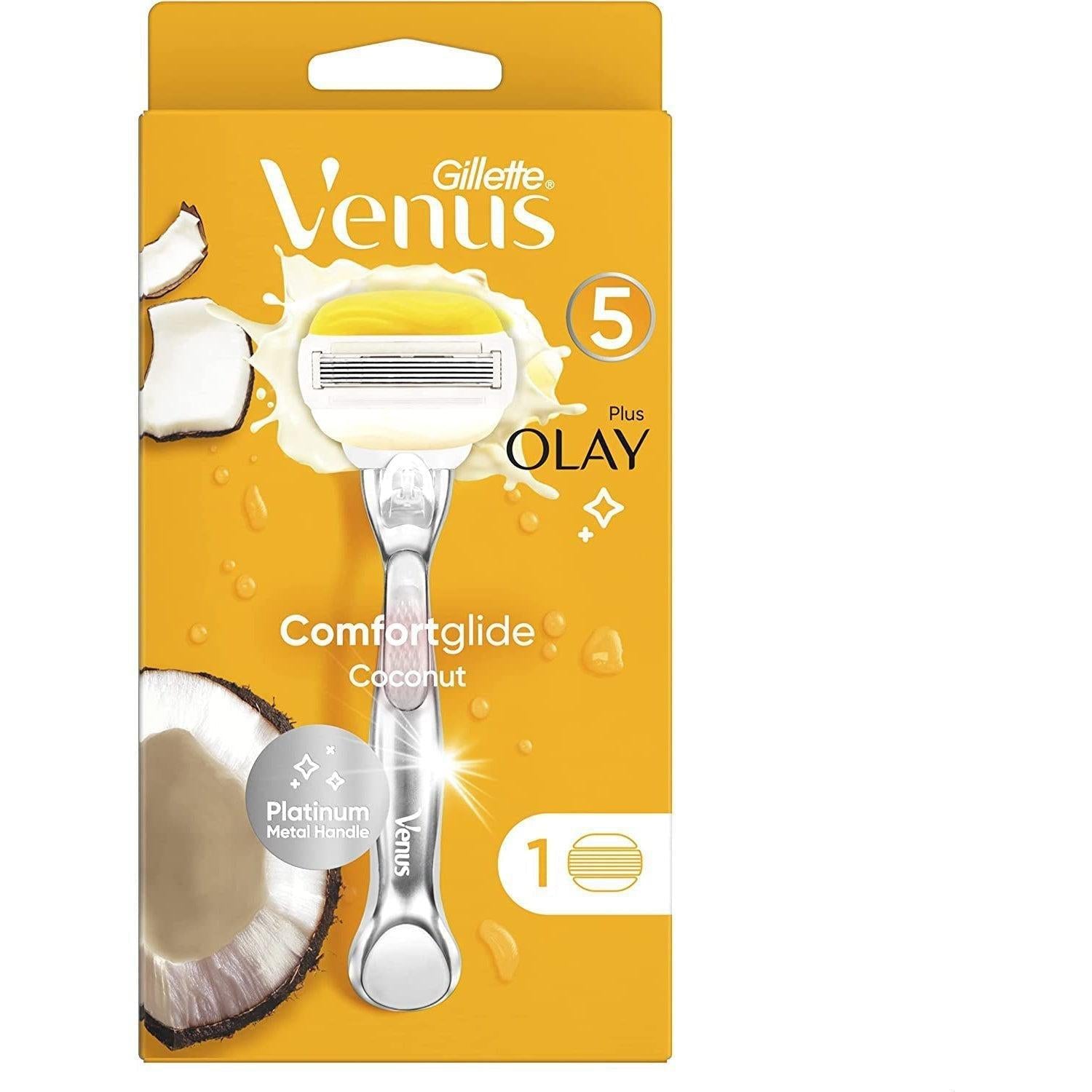 Venus ComfortGlide Coconut wth Olay Platinum Razor