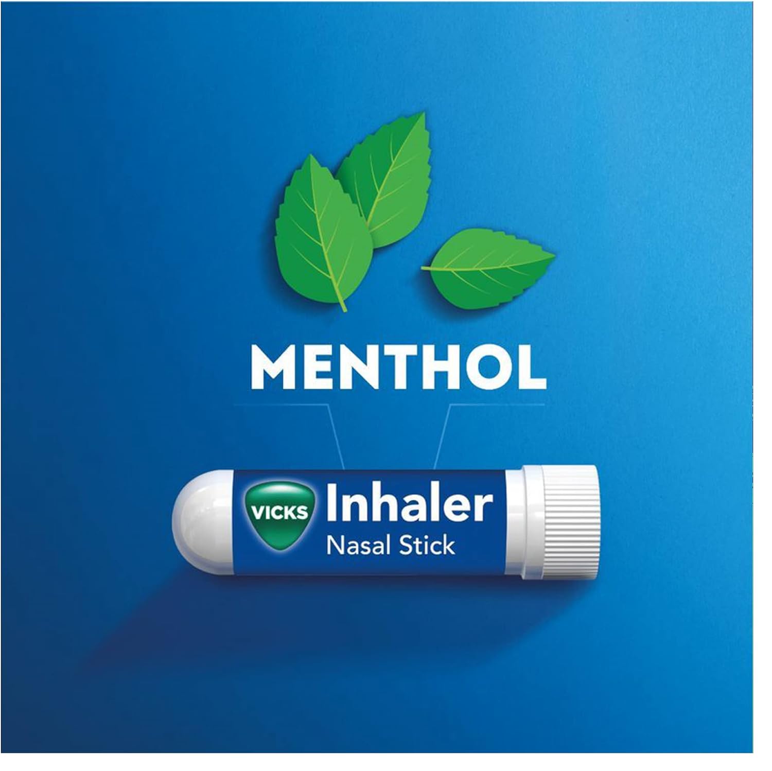 Vicks Inhaler For Cold And Cough, Fast Relief From A Stuffy Nose, Decongestant For Blocked Nose