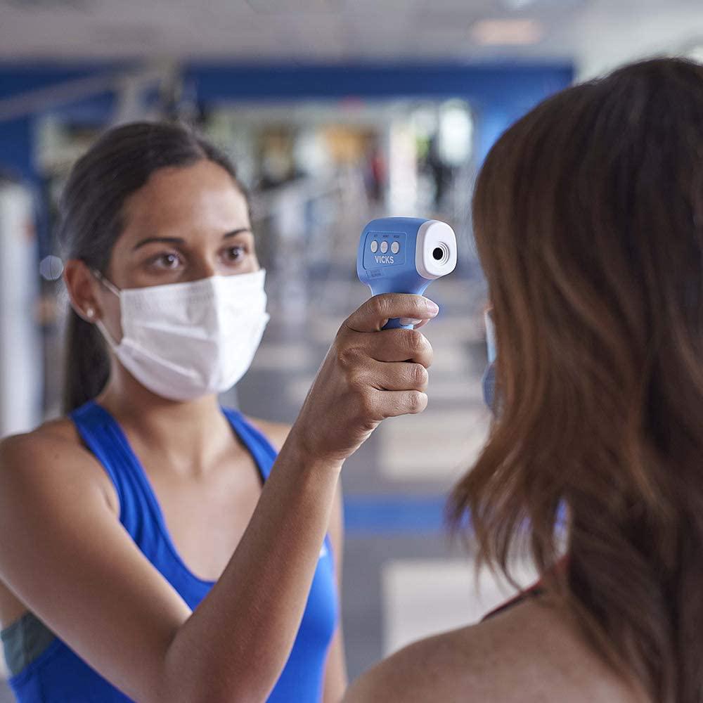 Vicks HTD8813EE Non Contact Infrared Body Thermometer - Clinically Accurate