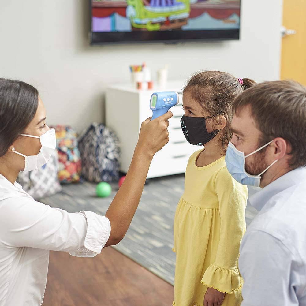 Vicks HTD8813EE Non Contact Infrared Body Thermometer - Clinically Accurate