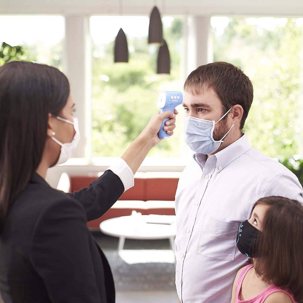 Vicks HTD8813EE Non Contact Infrared Body Thermometer - Clinically Accurate