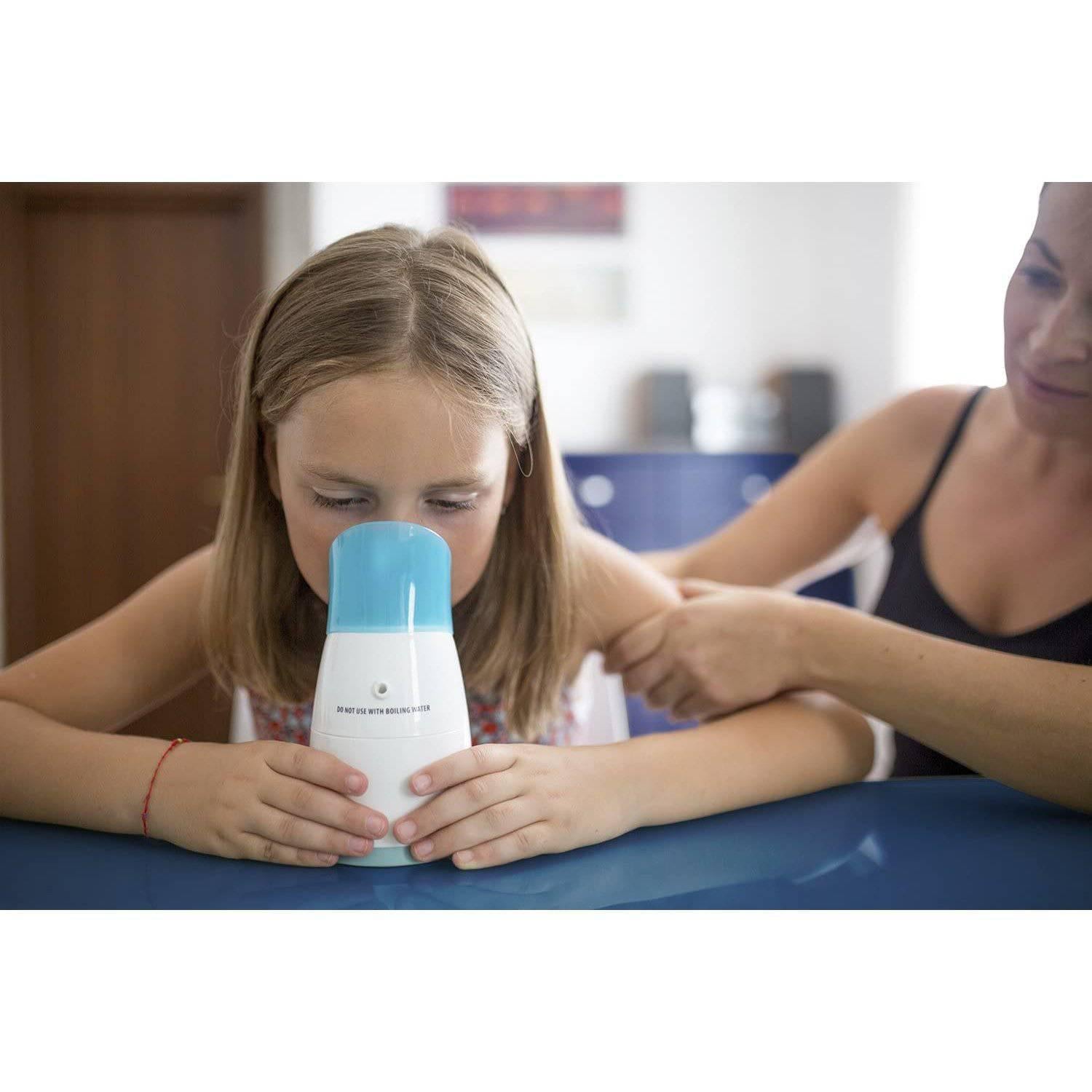 Vicks Personal Steam Inhaler with Two Menthol Scent Pads