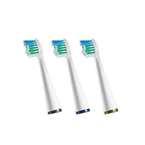Waterpik SRSB-3E Compact Replacement Brush Heads Small for SR3000 and Complete Care -3 Pack