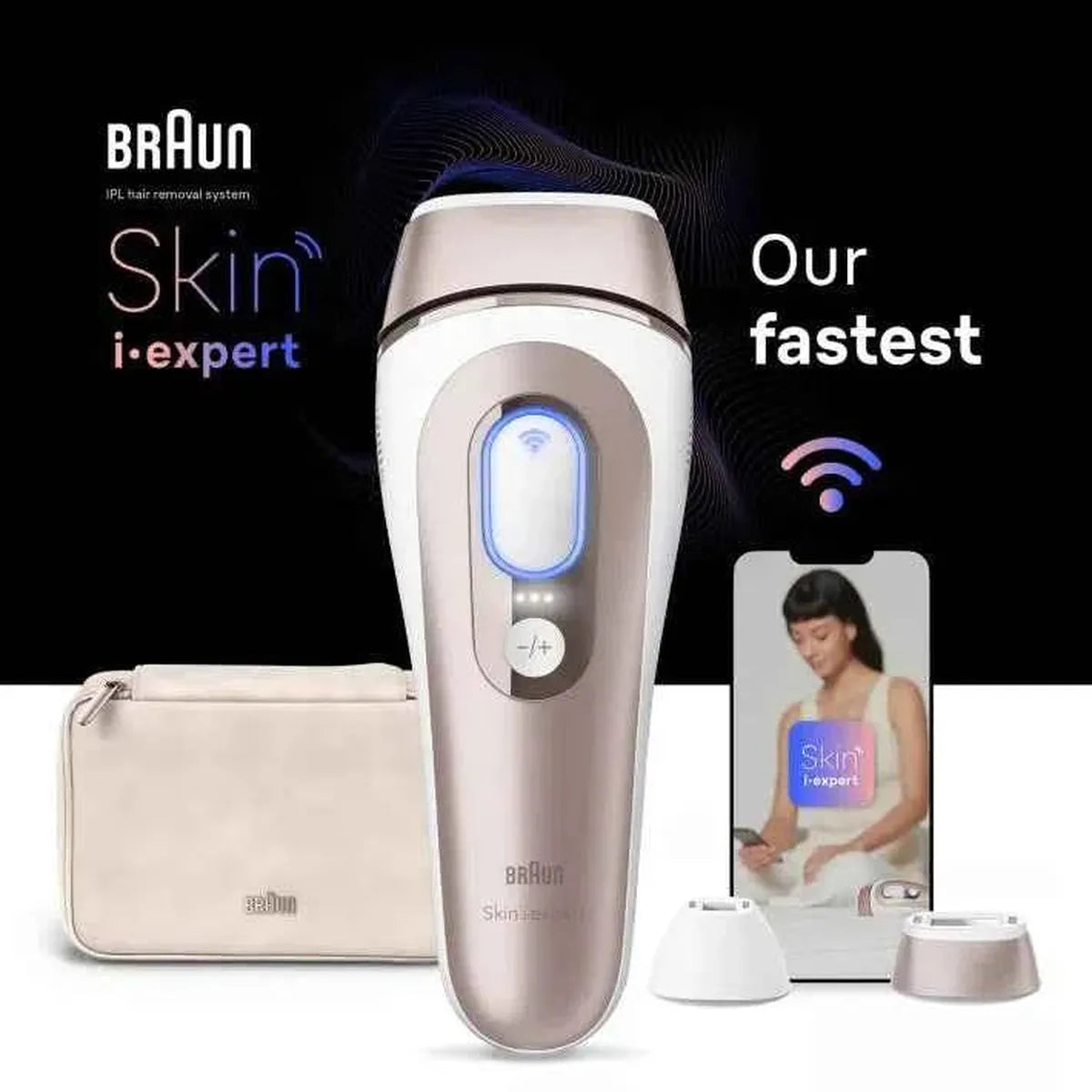 Braun Skin i-expert PL7147 Corded IPL Hair Removal - Worlds First Learning IPL System - Healthxpress.ie