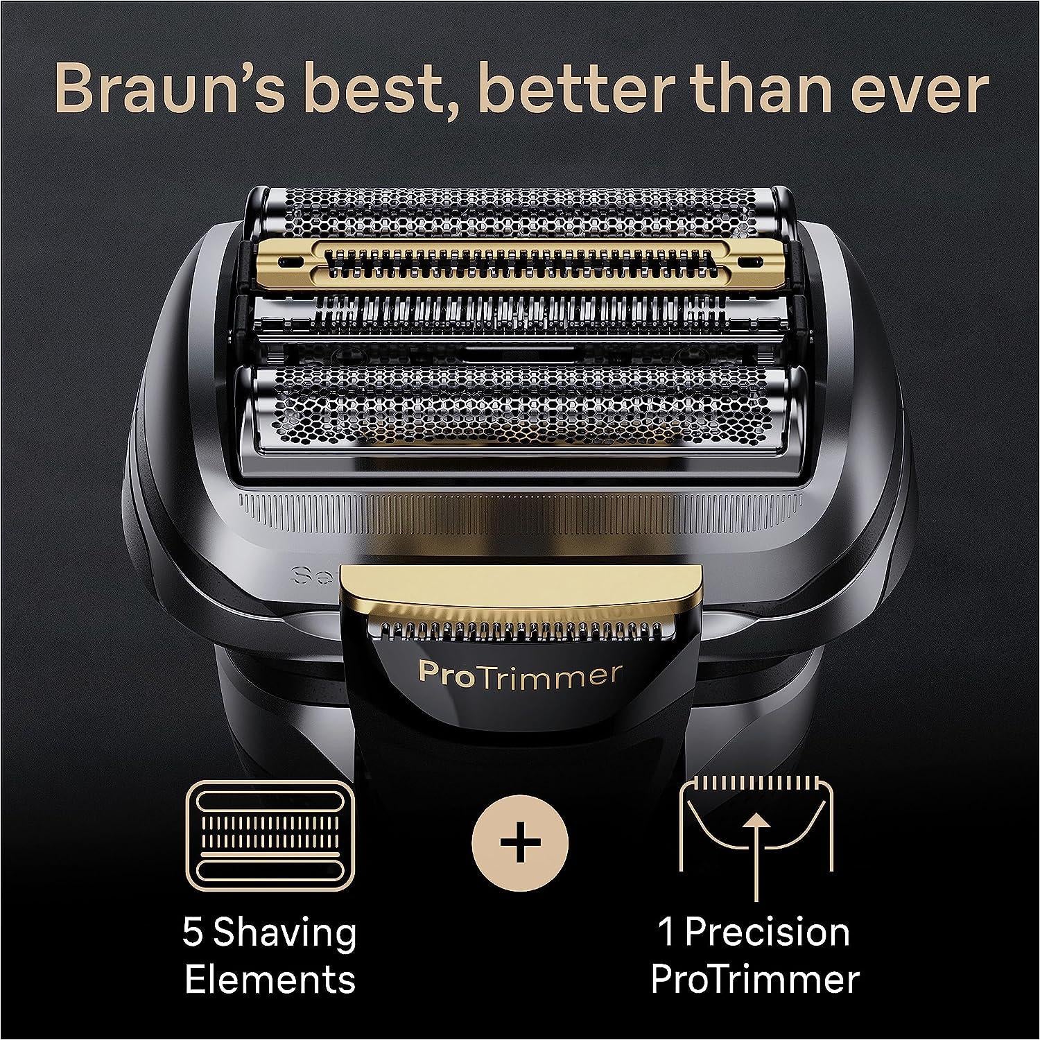 Braun Series 9 Pro+ 9477cc Wet & Dry Shaver with 5-in-1 SmartCare cent