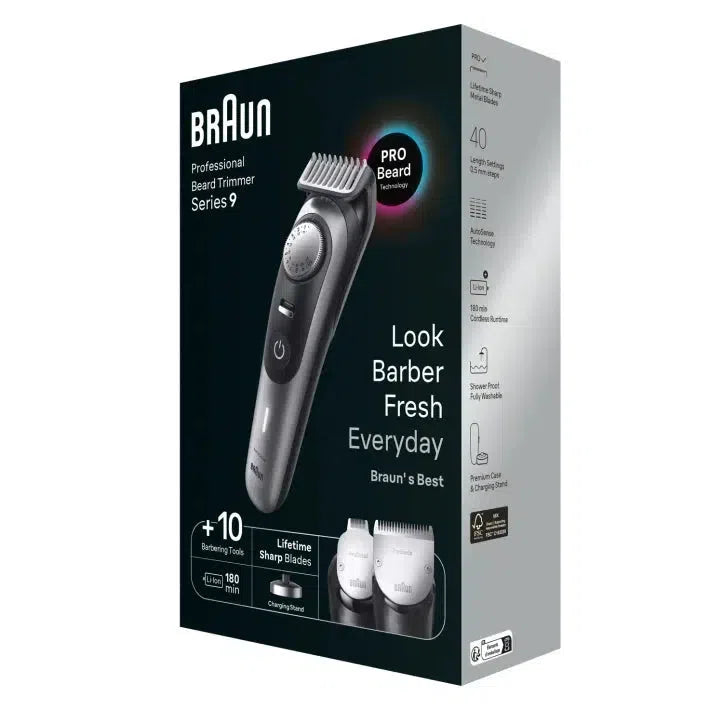 Braun Hair Clipper Series 7 HC7390 with 17 Length Settings, 2 combs, C