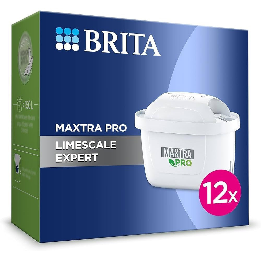 BRITA MAXTRA PRO Limescale Expert Water Filter Cartridge 12 Pack