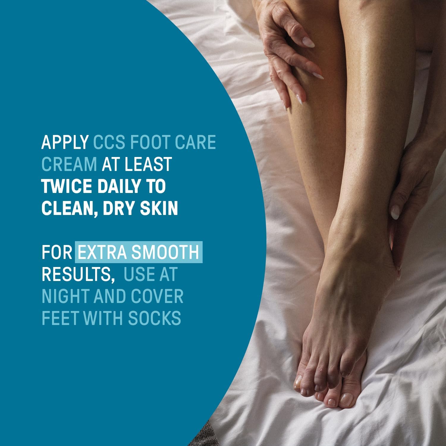 CCS Professional Foot Care Cream 175 ml - Moisturise and Protect Dry and Callused Feet