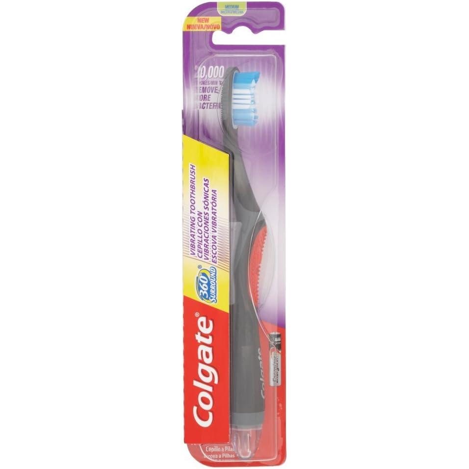 New Colgate 360 Surround Sonic Power Battery Powered Vibrating Toothbrush