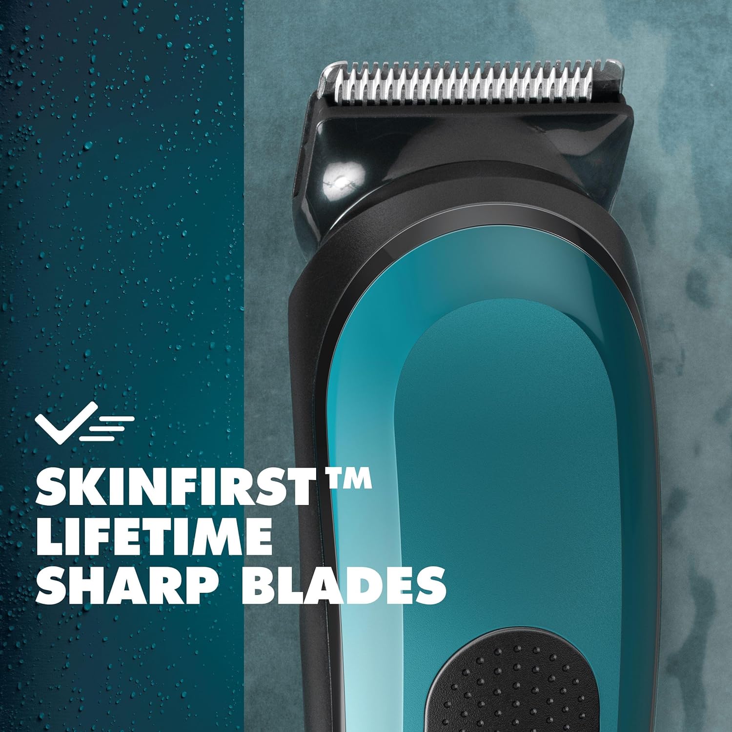 Gillette Intimate i3 Men’s Trimmer , SkinFirst Pubic Hair Trimmer for Men, Waterproof, Cordless - Wet & Dry