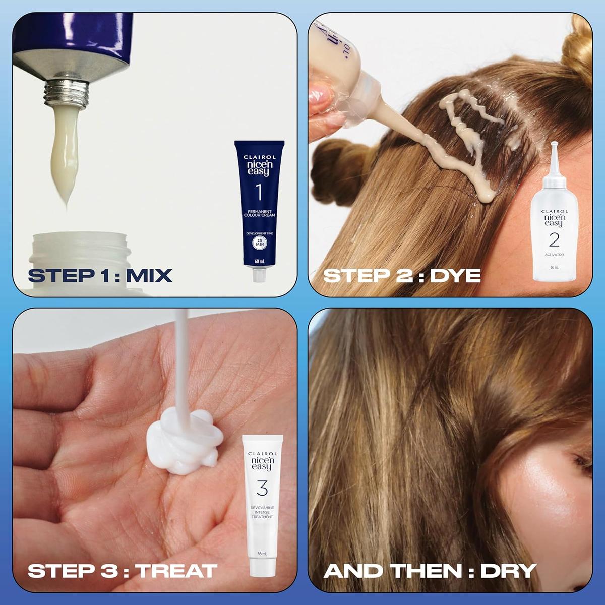 Clairol Nice N Easy Crème Natural Permanent Hair Dye - 8 Medium Blonde - Healthxpress.ie
