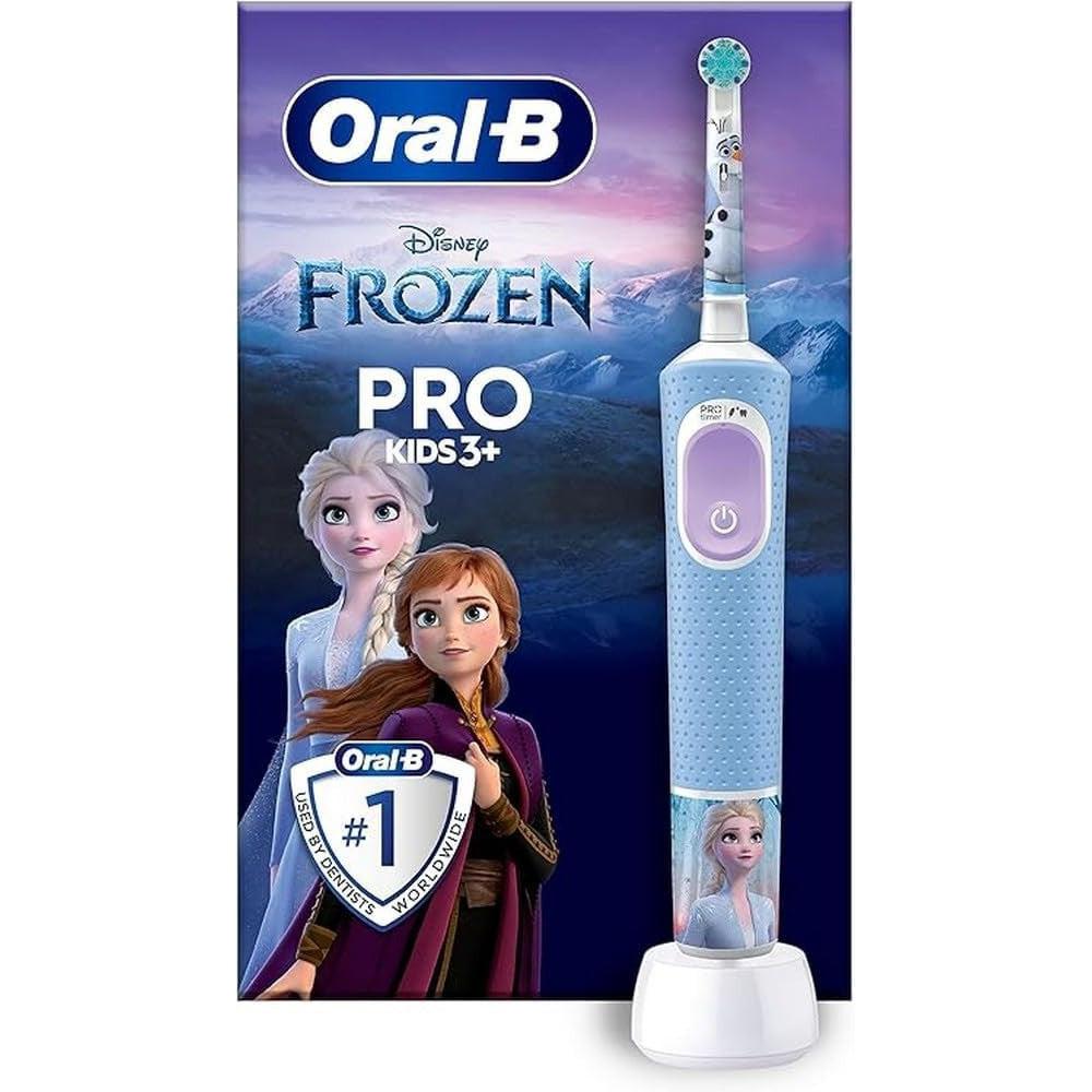 Oral-B Pro Frozen Kids Electric Toothbrush  For Ages 3+ - Blue