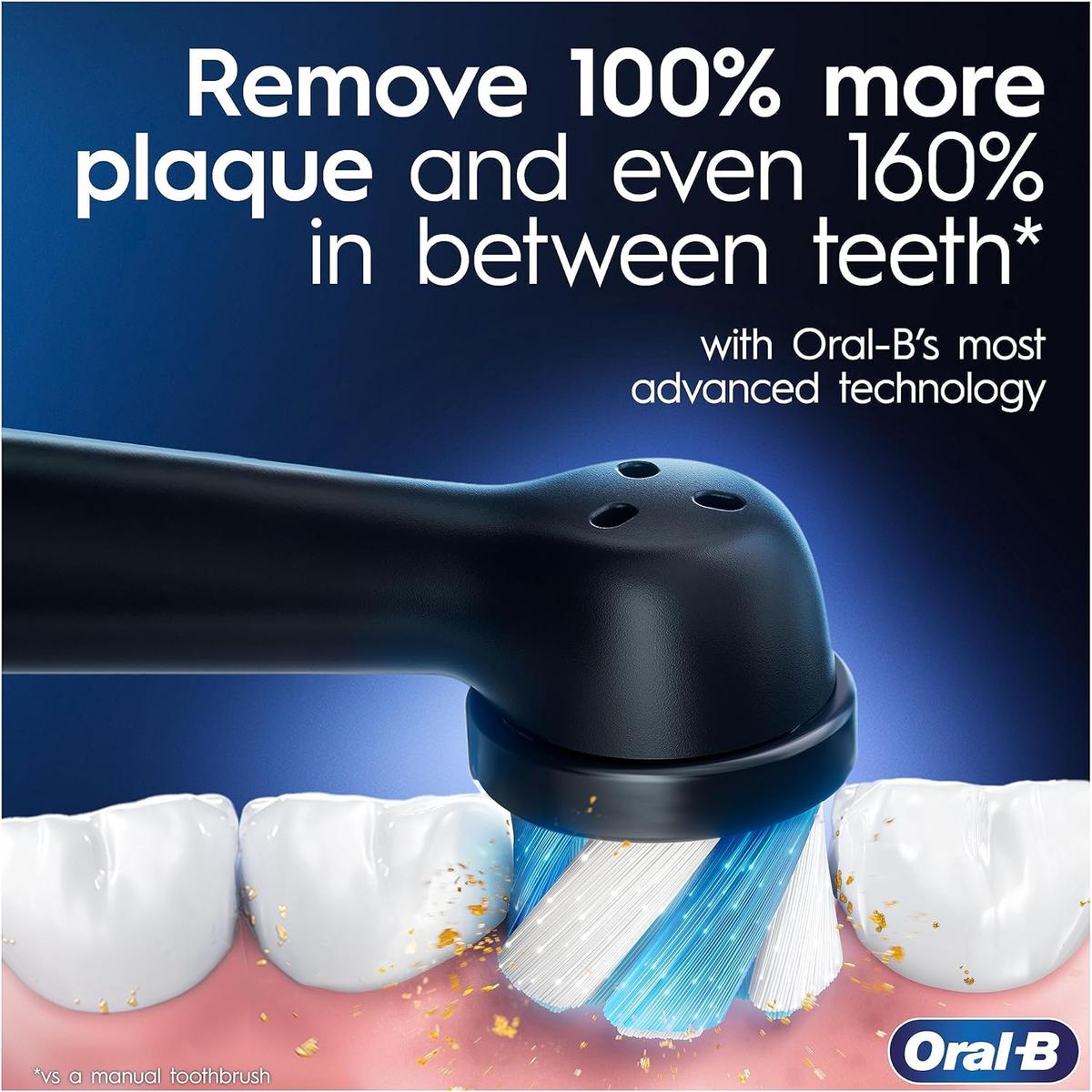 Oral-B iO 5 Electric Toothbrush, with Revolutionary Magnetic Technology - Matt Black - Healthxpress.ie