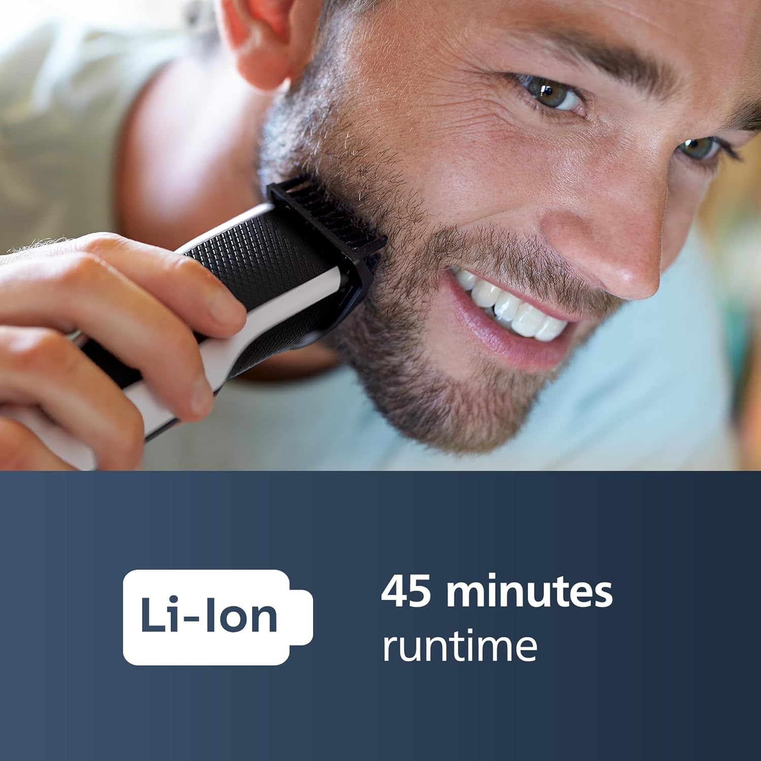 Philips BT3206/14 Series 3000 Beard Trimmer - Stainless Steel Blades