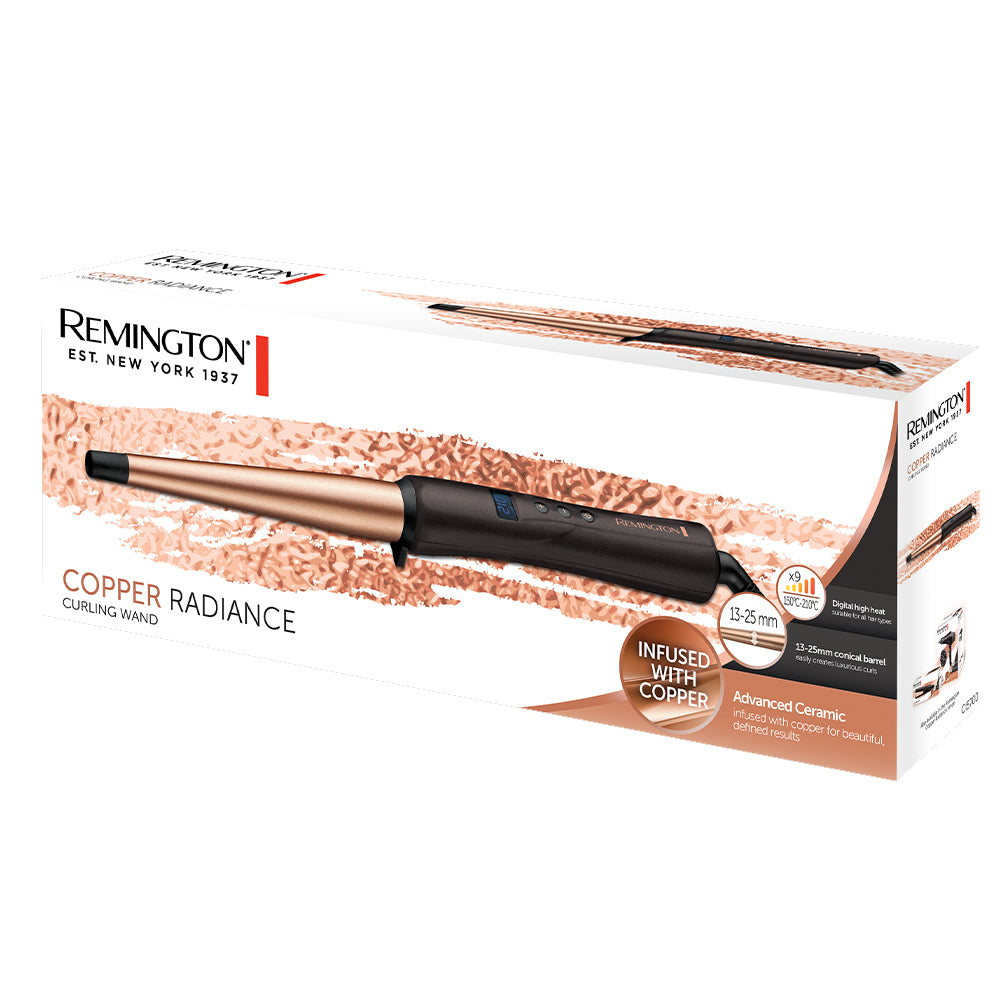 Remington Copper Radiance - Curling Wand 13-25mm Barrel CI5700