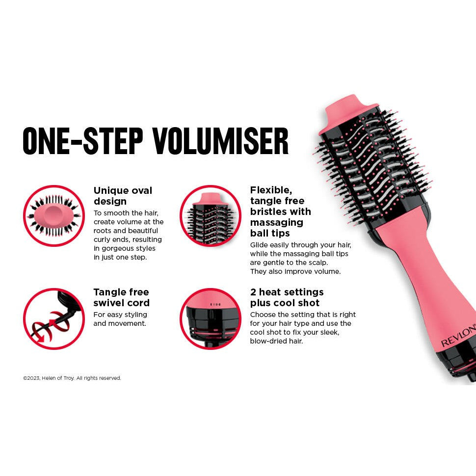 Curly Hair Revlon One Step New And Improved Revlon Salon One-Step