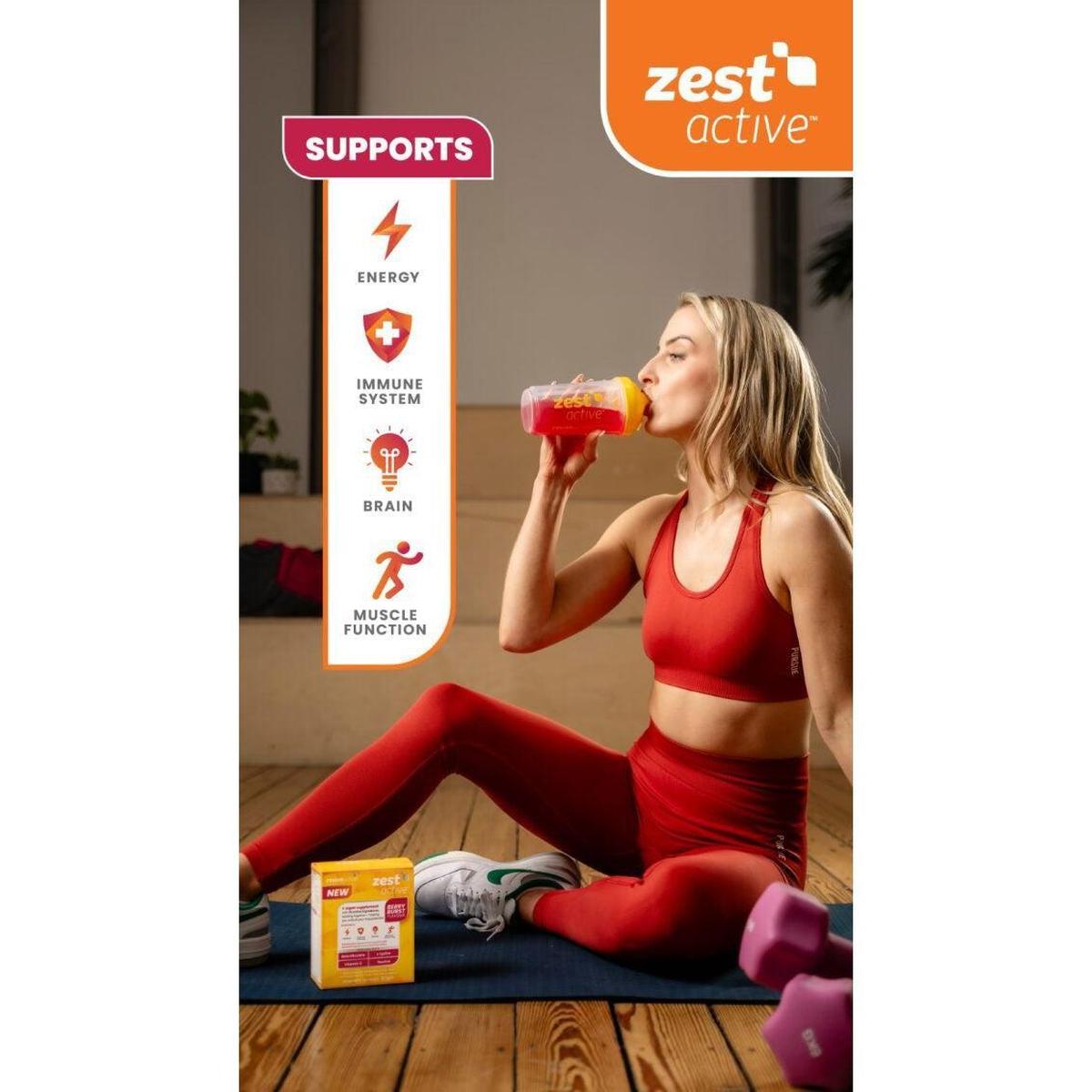 Revive Active Super Supplement Zest Active Berry Burst  Flavour 7 day pack - Healthxpress.ie