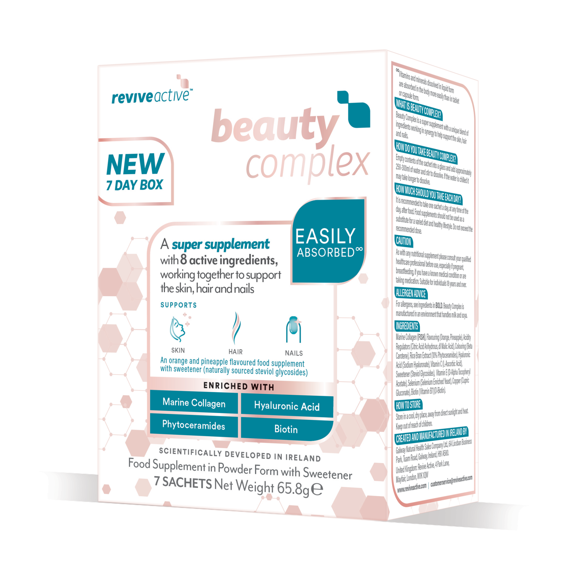 Revive Active Beauty Complex Super Supplement Multivitamin 7 Day Pack