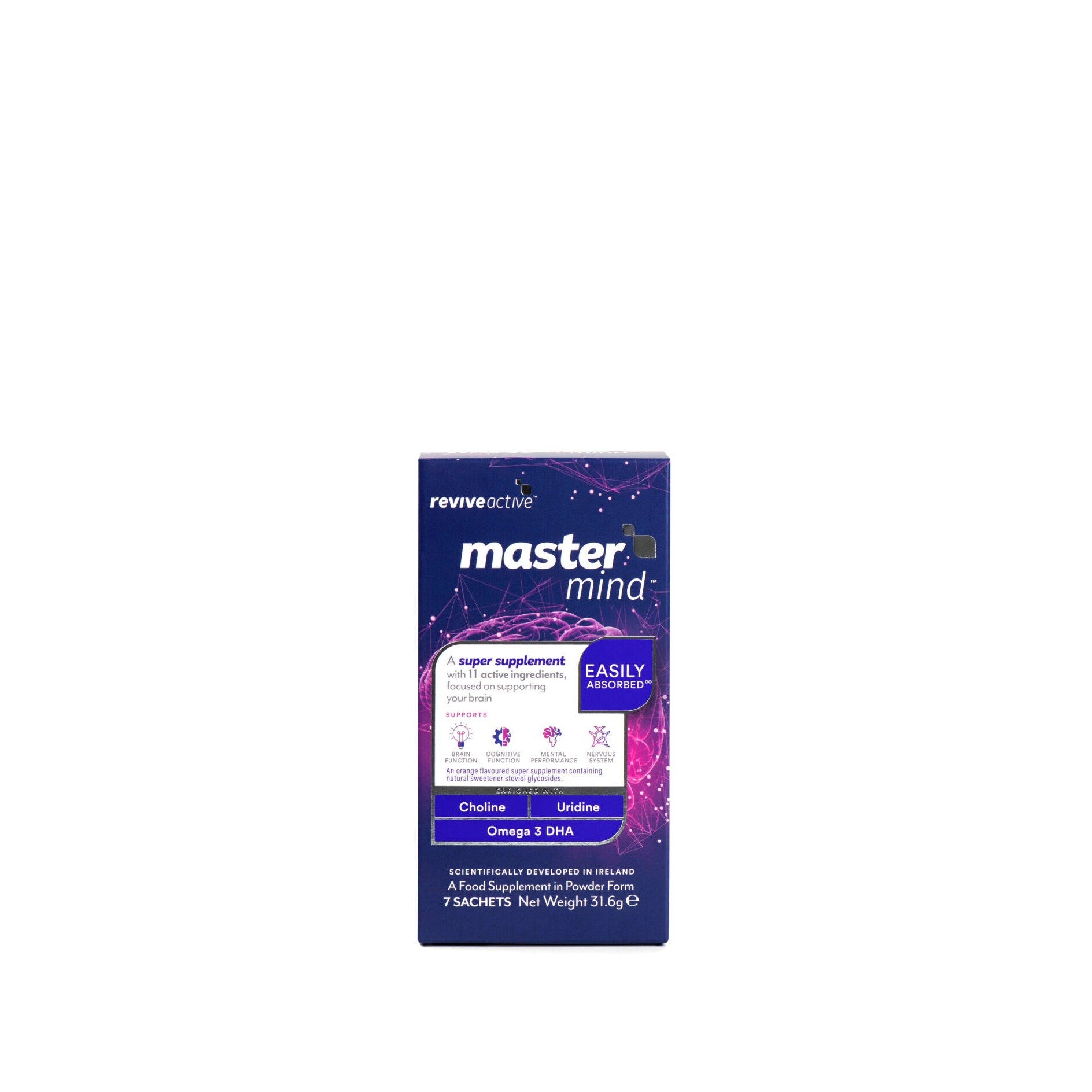 Revive Active Mastermind Memory & Focus Super Supplement 7 day pack