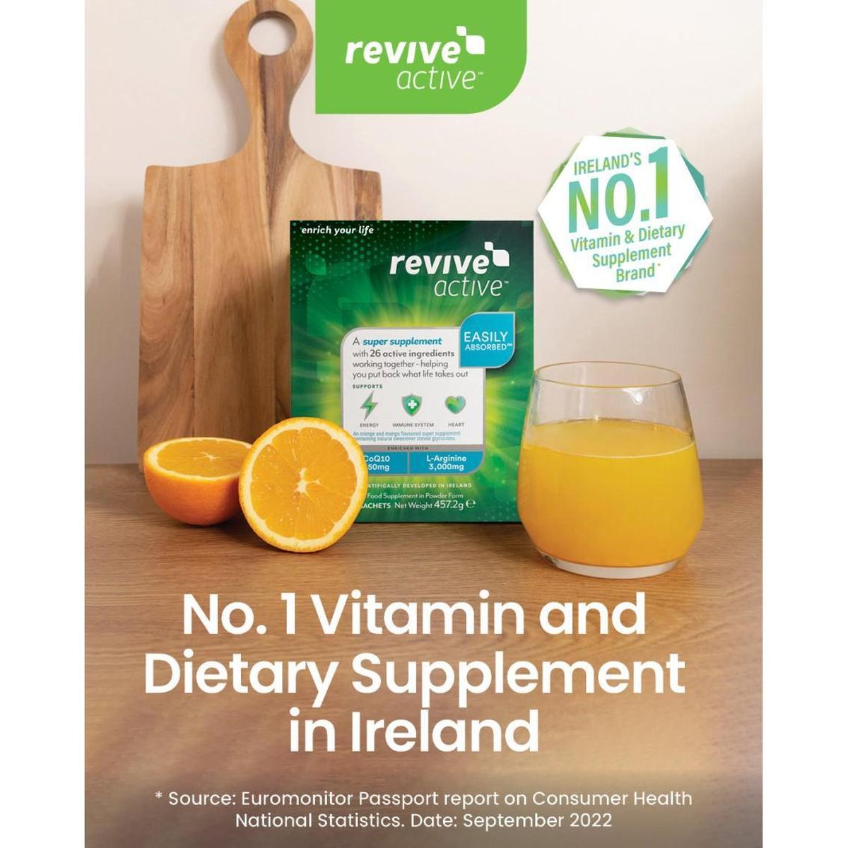Revive Active Orange & Mango Multivitamin Super Supplement 30 day pack - Healthxpress.ie