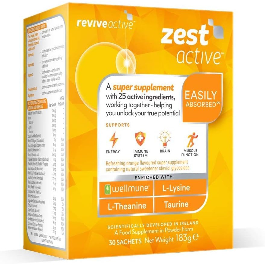 Revive Active Super Supplement Zest Active 30 day pack