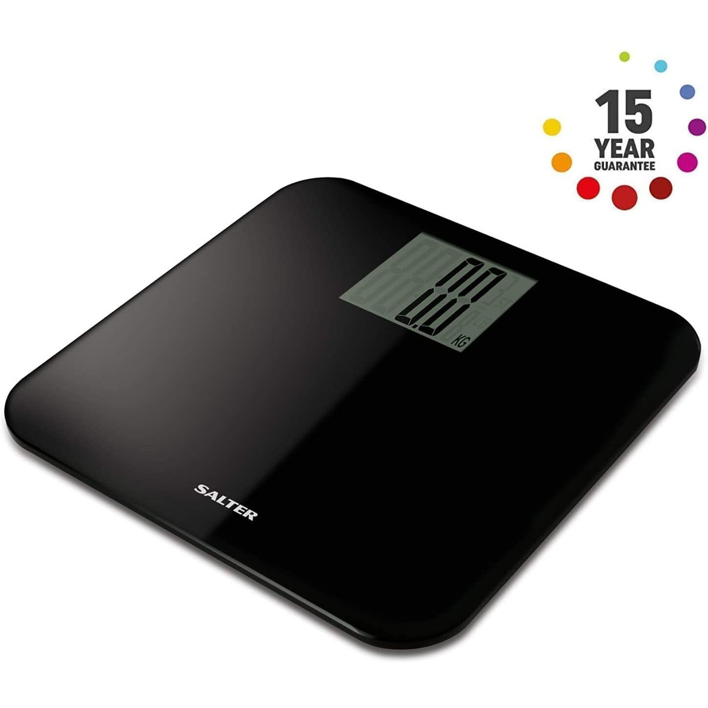 Salter Max 250kg  / 39st 6 lb Digital Bathroom Scale – Weighing Scales For Body Weight, Supersize LCD Display - Model Number - 9049 BK3R