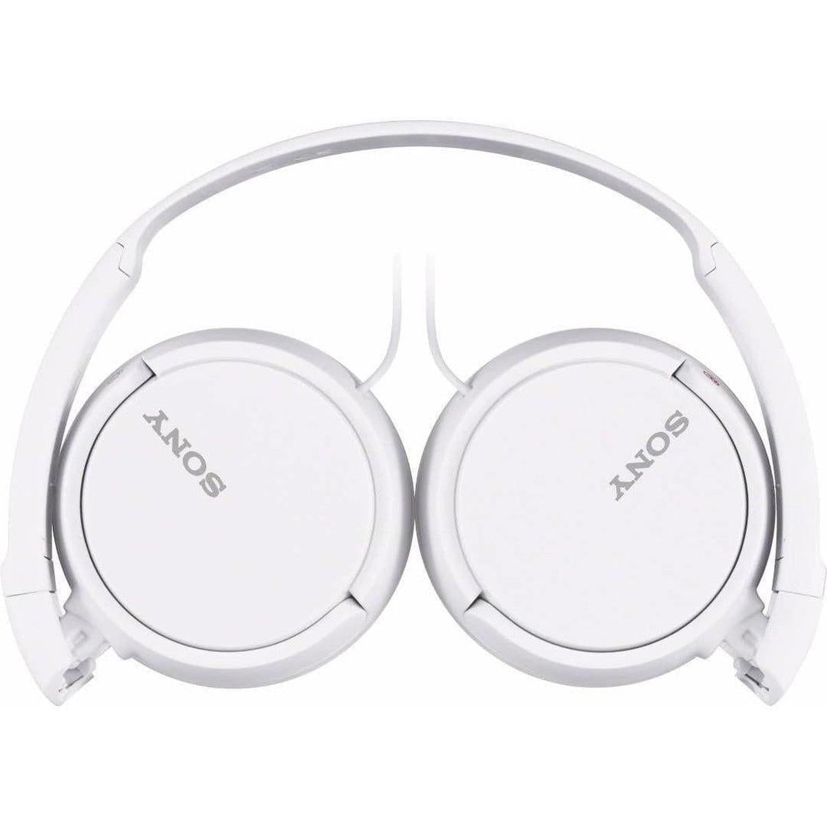 Sony MDR-ZX110AP Overhead Headphones with In-Line Control - White - Healthxpress.ie
