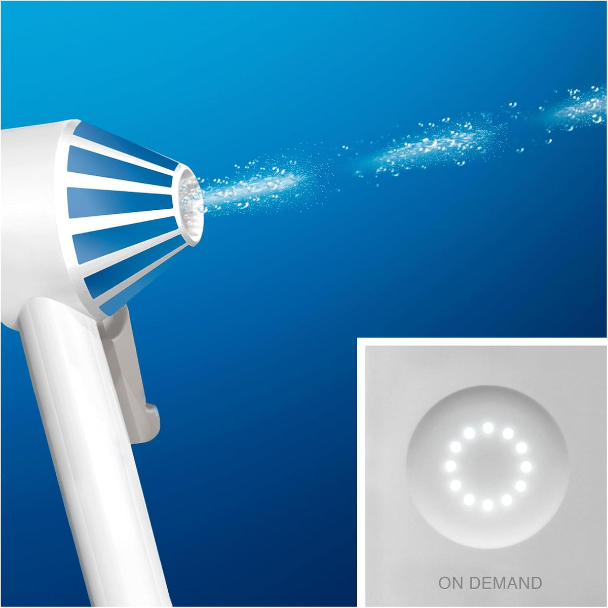 Oral-B Aquacare Pro-Expert Cordless Dental Irrigator with Oxyjet Technology - White
