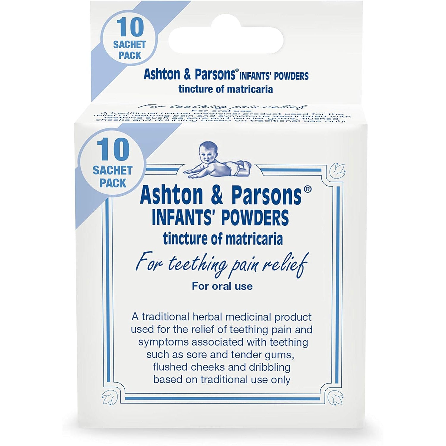 Ashton and parsons teething best sale powder age