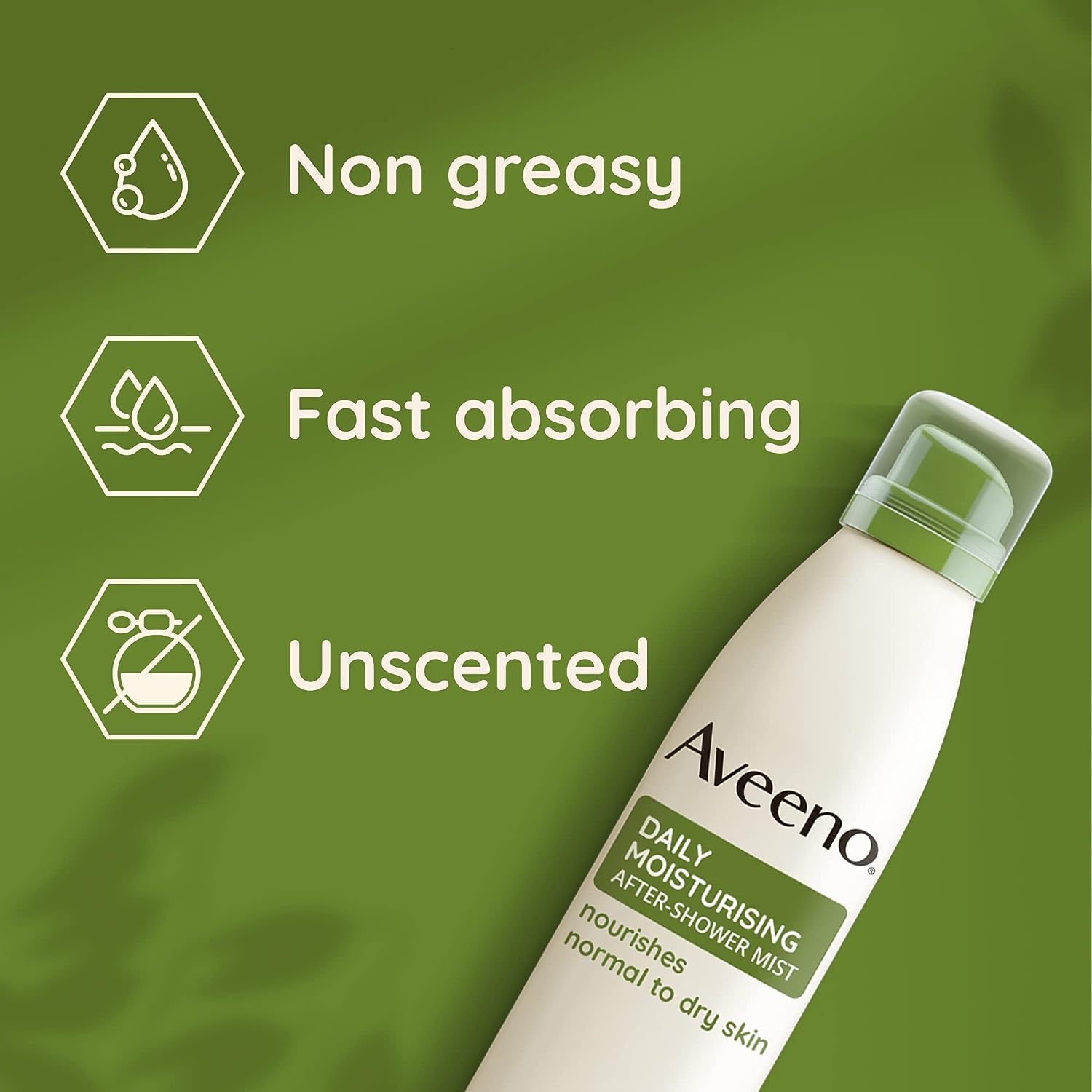 Aveeno Daily Moisturising After-Shower Mist, Formulated with Oats, Suitable For Sensitive Skin,200ml - Healthxpress.ie