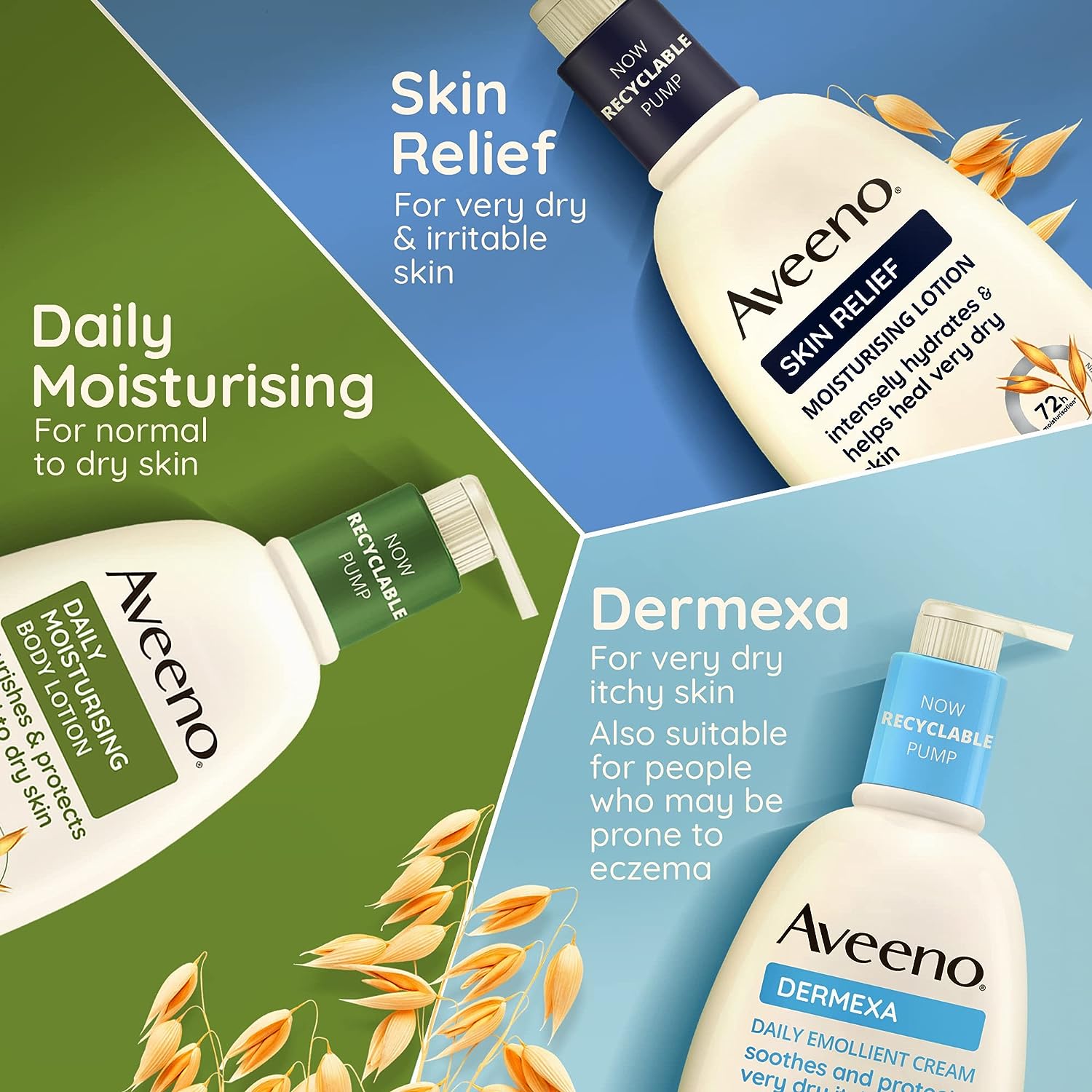 Aveeno Dermexa Daily Emollient Body Wash, Gently cleanses and Soothes, For Very Dry Itchy Also Eczema Prone Skin, 300 ml