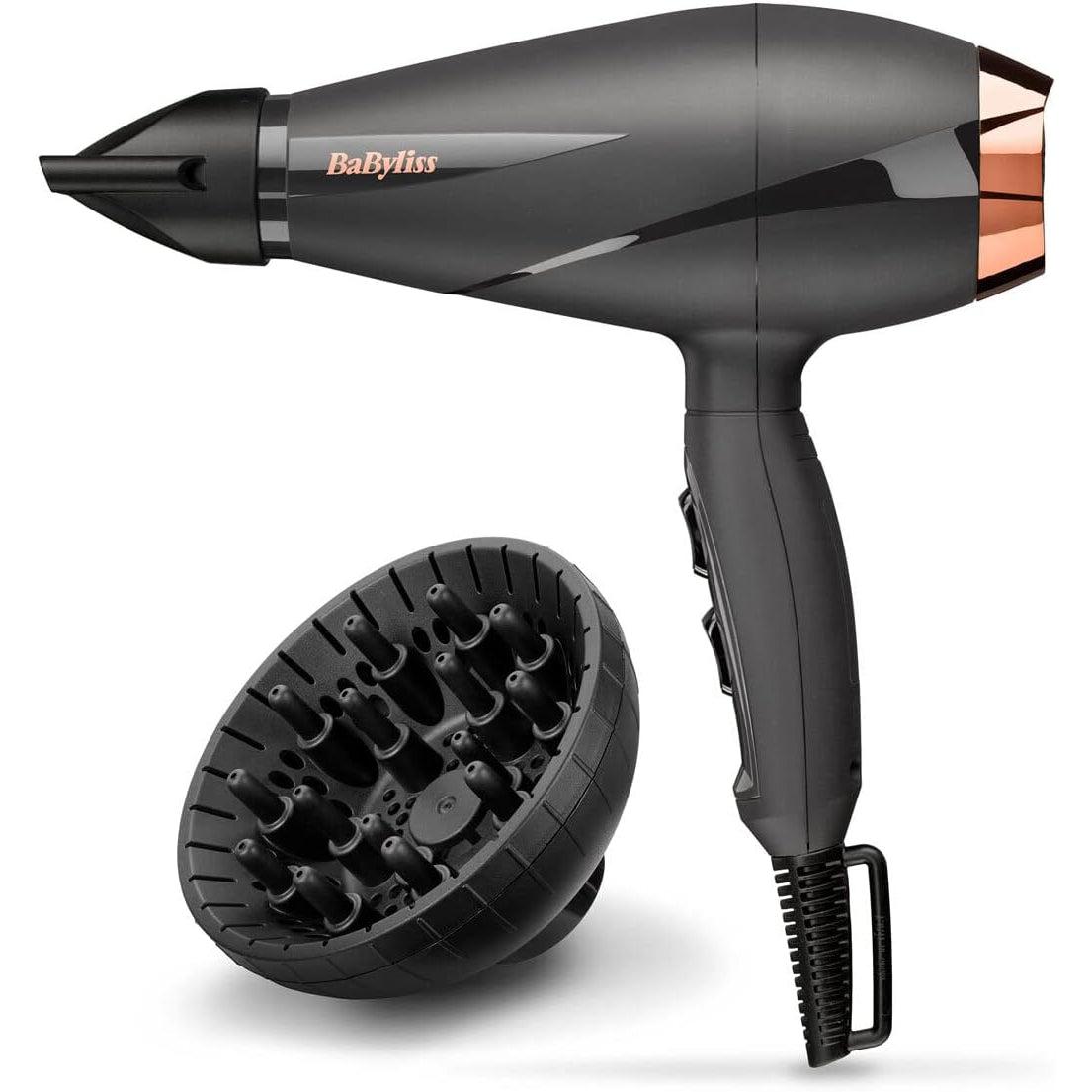 Babyliss Smooth Pro 2100W Professional Hair Dryer Salon Ionic - Frizz- Free Finish- 6709U Black