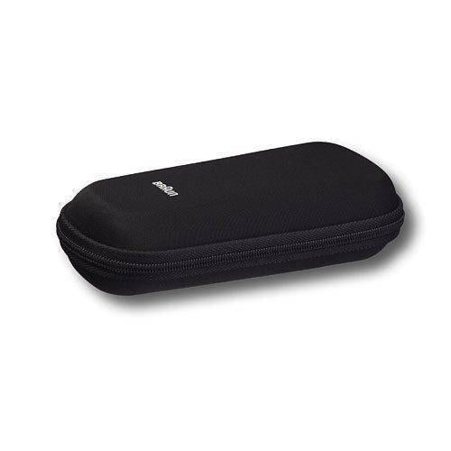 Braun 67030721 Shaver Softcase - Protective Storage, Zipper Closure - Black - Healthxpress.ie
