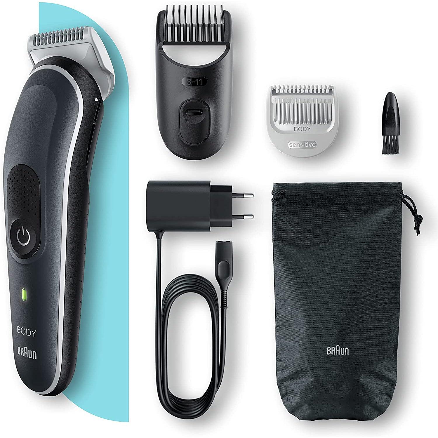 Braun BG5350 Body Groomer 5, Manscape Tool for Men With SkinShield Technology, Sensitive Comb, Wet & Dry, 100% Waterproof - Healthxpress.ie