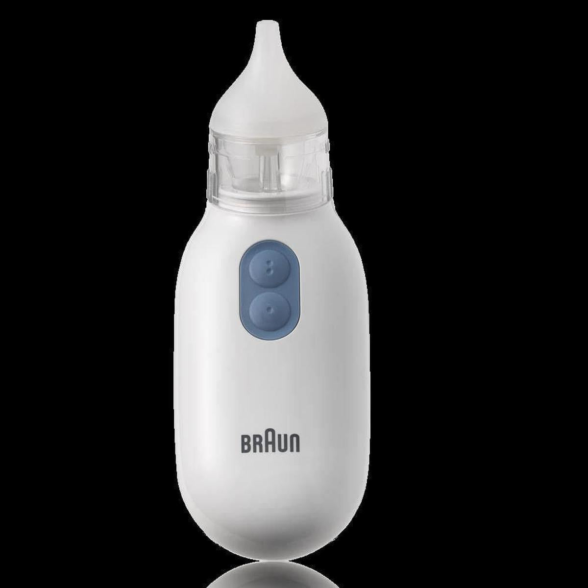 Braun BNA100EU Nasal Aspirator - Fast and Gentle, Easy Use for All Ages - White - Healthxpress.ie