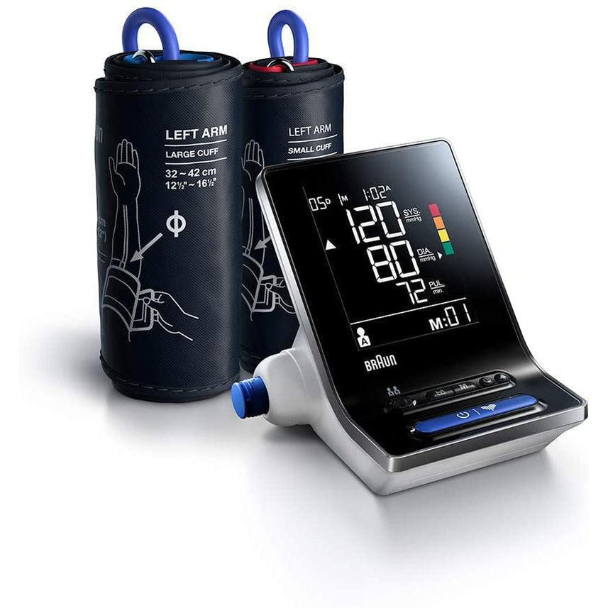 Braun ExactFit 3- BUA6150WE Upper Arm Blood Pressure Monitor with 2 Cuff Sizes, Clinically Proven - Healthxpress.ie