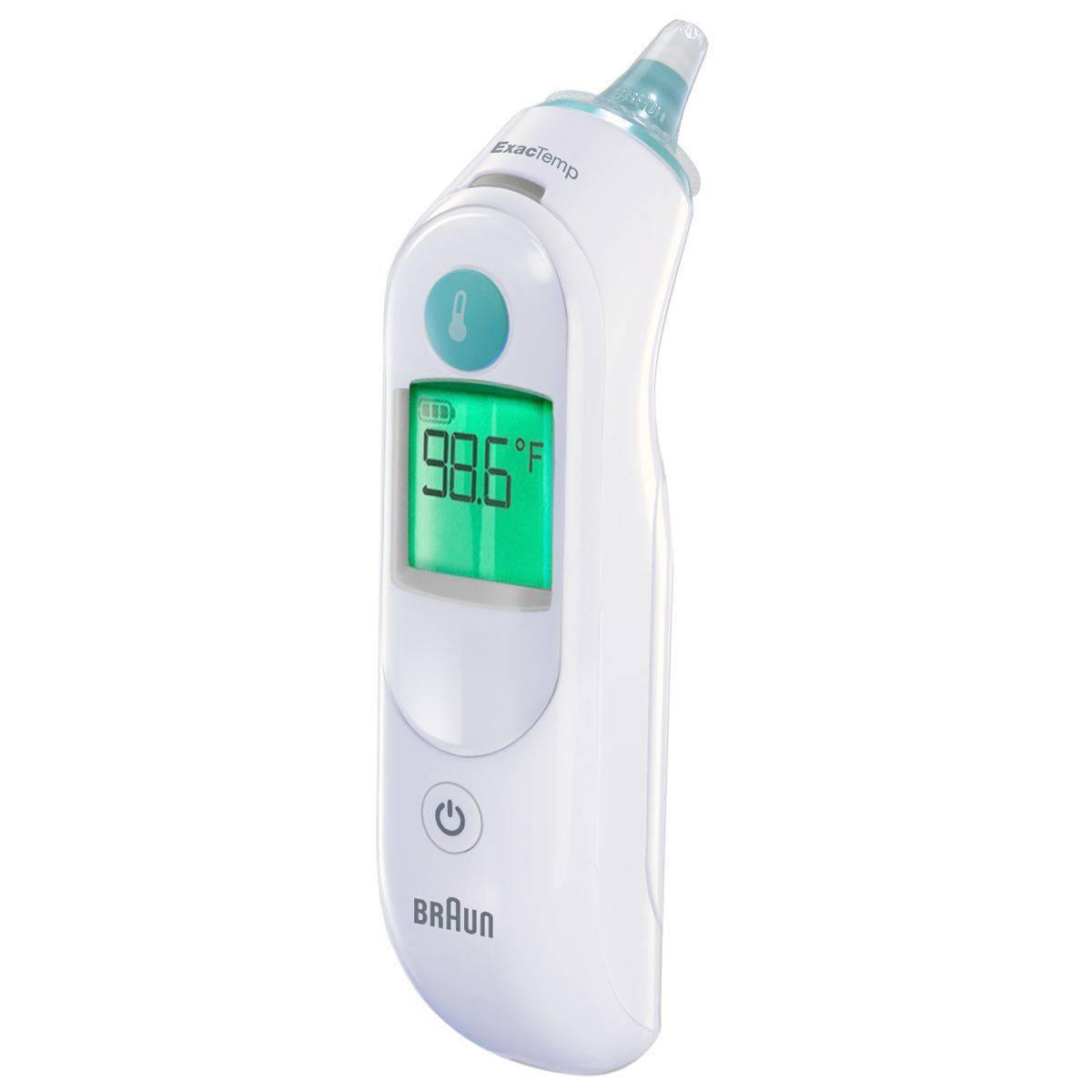 Braun IRT6515 Thermoscan 6 Thermometer w/ Lens Filters - Patented Pre-Warmed Tip