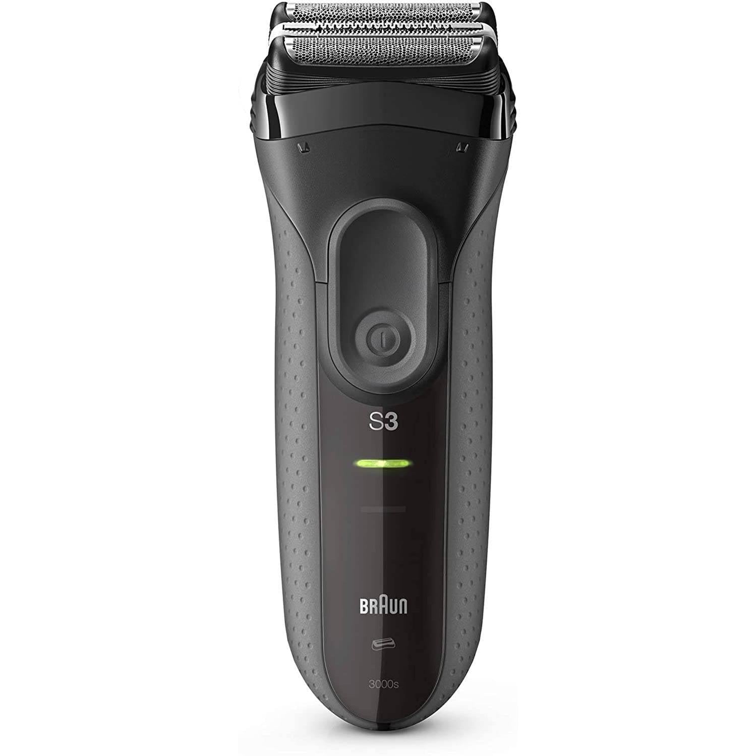 Braun Men's Series 3 ProSkin 3000s Electric Shaver w/ Protection cap - Grey - Healthxpress.ie