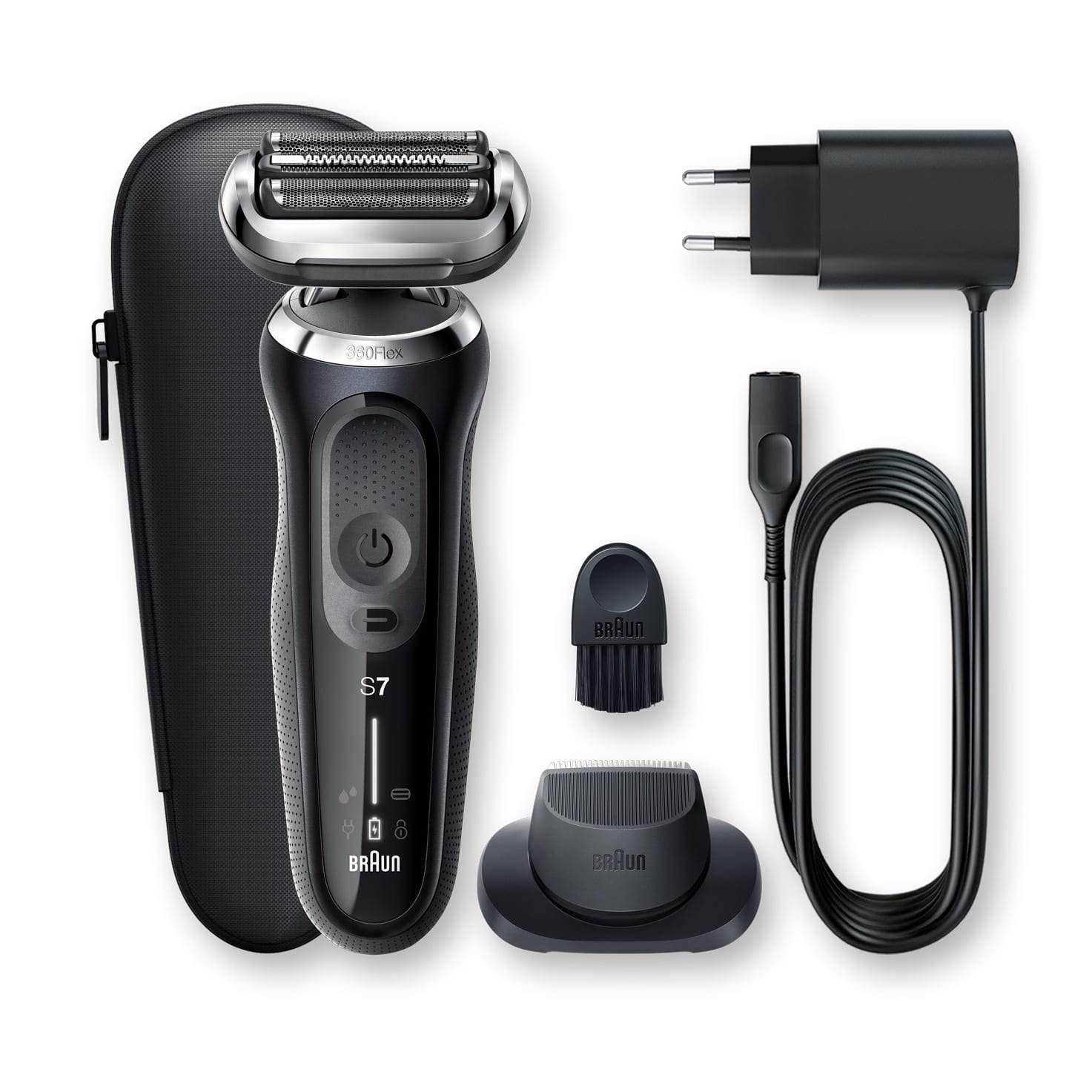 Braun Men's Series 7 70-N1200s Wet and Dry Shaver with Travel Case - Black - Healthxpress.ie