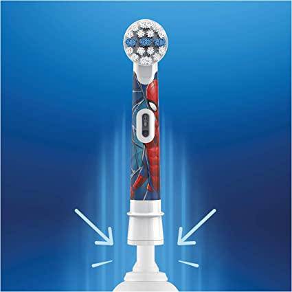 Braun Oral-B EB10 Stages Power Replacement Brush Heads - Spiderman, Pack of 4 - Healthxpress.ie