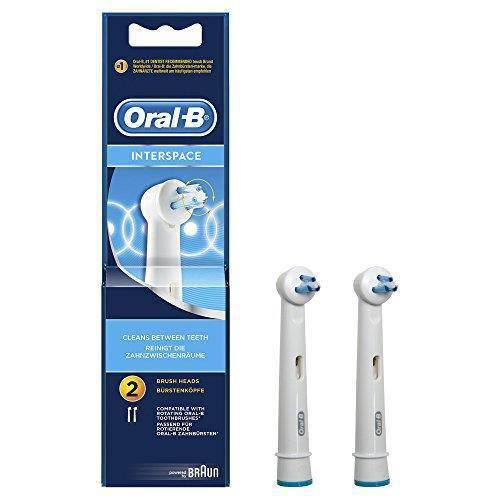 Braun Oral-B Interspace Replacement Toothbrush Heads - Pack of 2 - Healthxpress.ie
