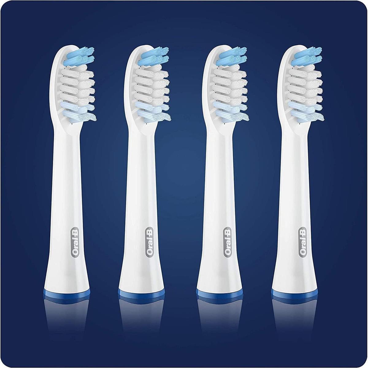 Braun Oral-B Pulsonic Clean Toothbrush Heads for Sonic Toothbrushes- Gentle Cleaning, 4 Pack - Healthxpress.ie
