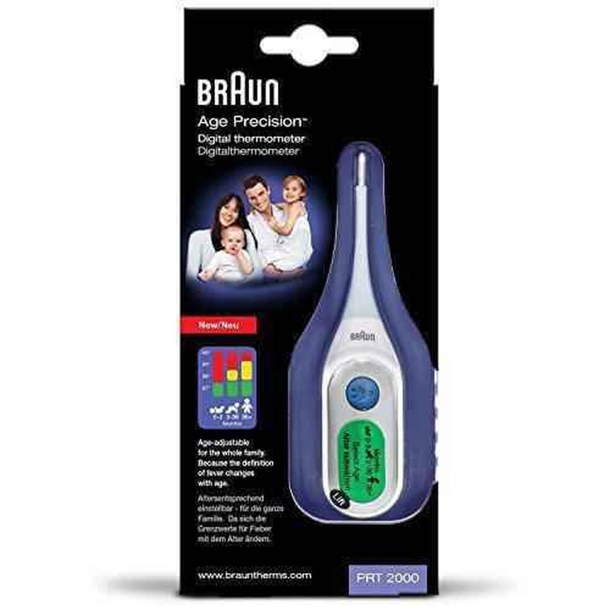 Braun PRT2000 Age Precision Stick Digital Thermometer