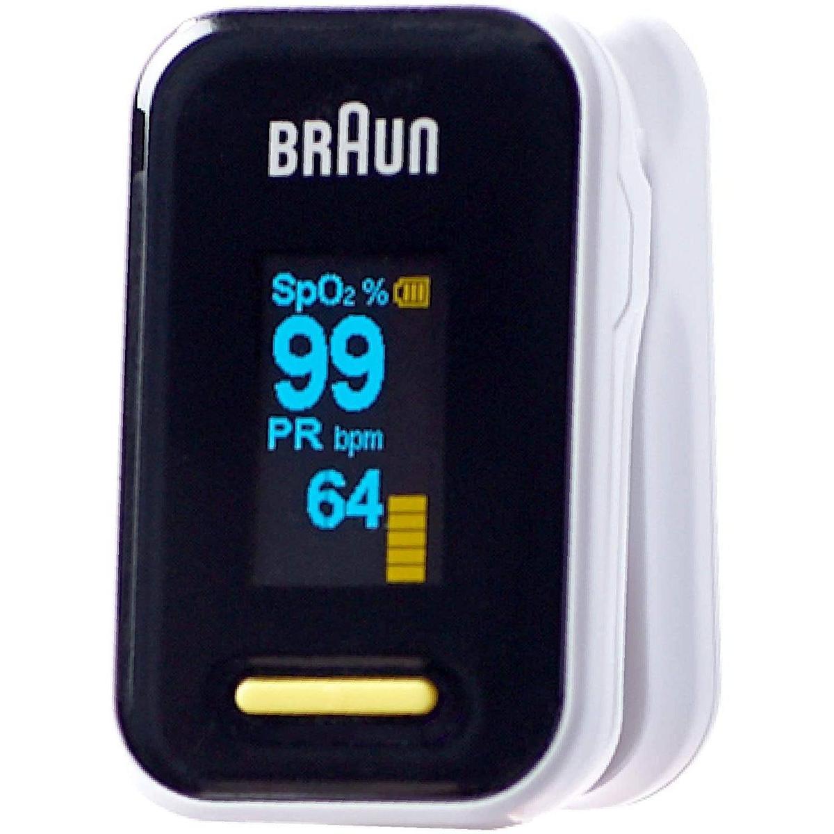 Braun Pulse Oximeter for Adults and Children 12+, with Clinically Validated Accuracy - Healthxpress.ie