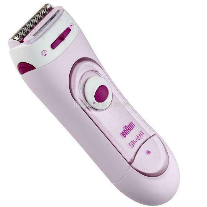 Braun Silk-Epil 5-100 Hair Removal Electric Lady Shaver LS5100 w/ 1 Extra - Pink - Healthxpress.ie