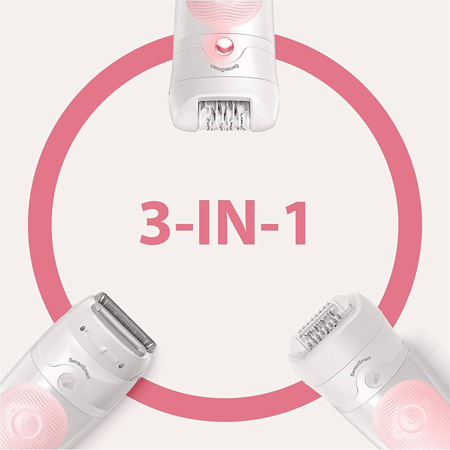 Braun Silk-épil 5 5-620, Epilator for Women, Includes Shaver and Trimmer Head for Gentle Hair Removal - Healthxpress.ie