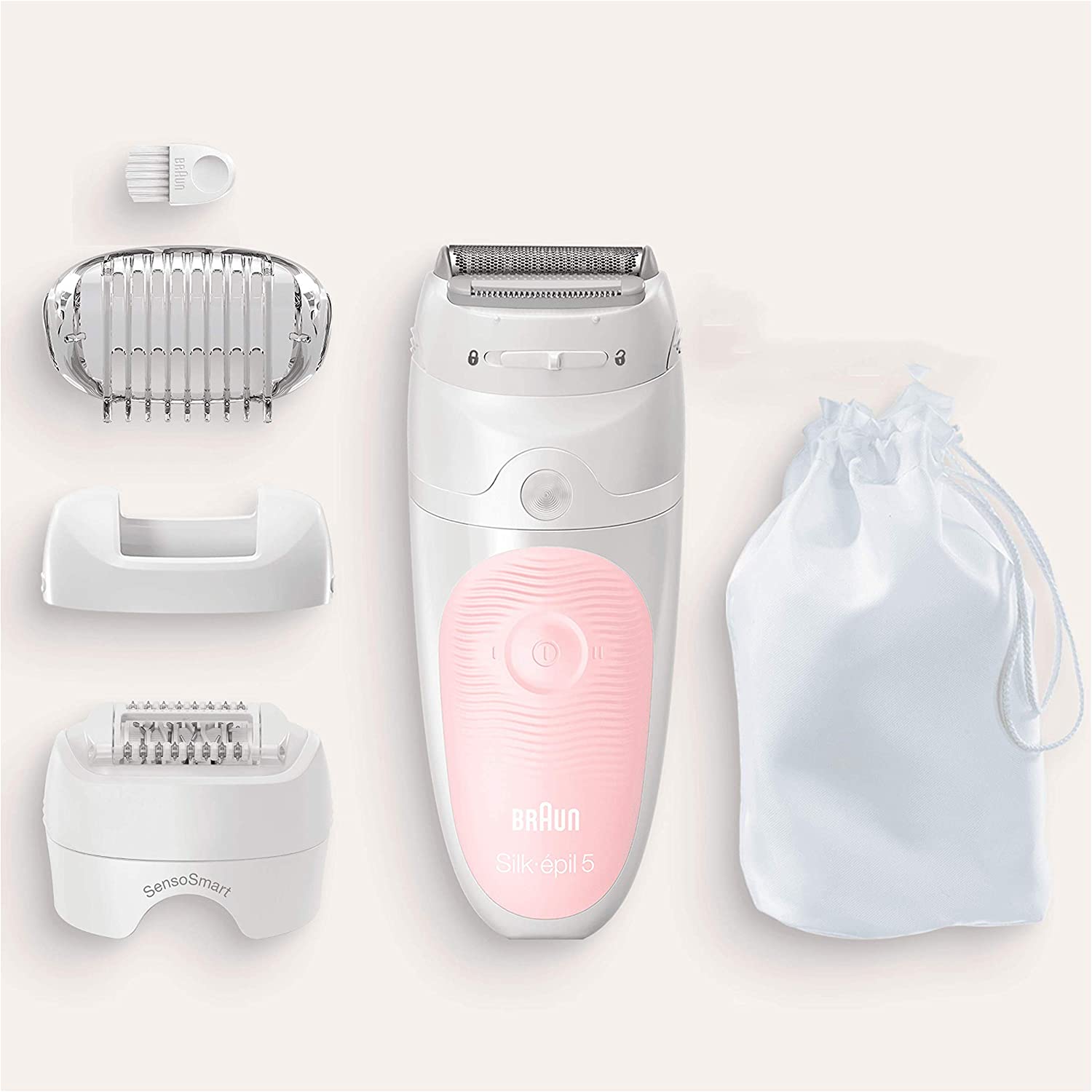 Braun Silk-épil 5 5-620, Epilator for Women, Includes Shaver and Trimmer Head for Gentle Hair Removal - Healthxpress.ie