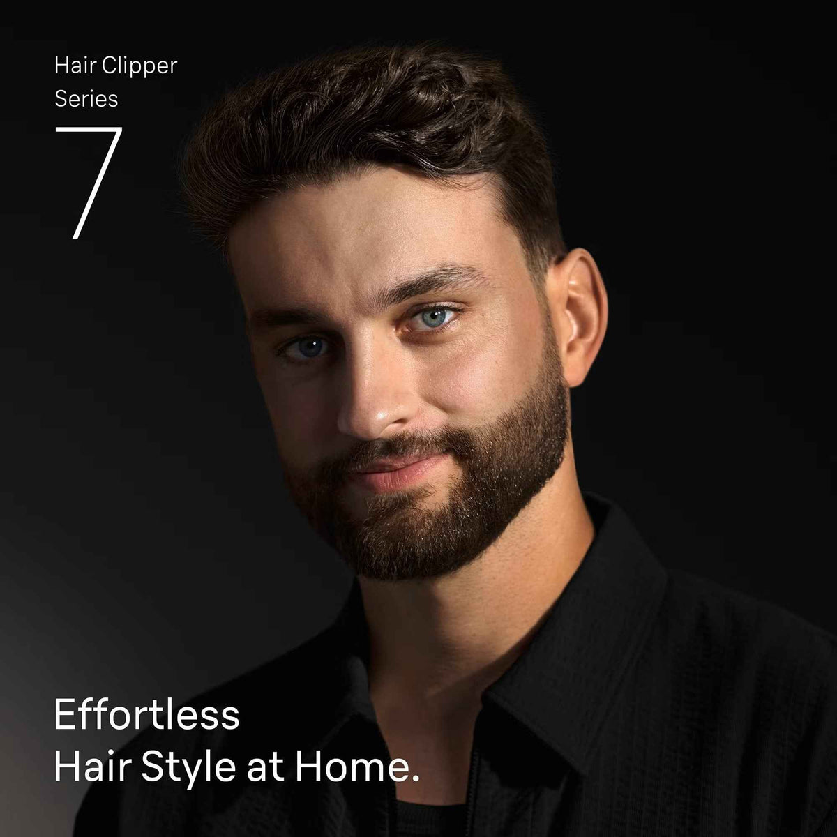 Braun Hair Clipper Series 7 HC7590, Hair Clippers for Men With +5 Styling Tools, Lifetime Sharp Blade & 17 Lengths
