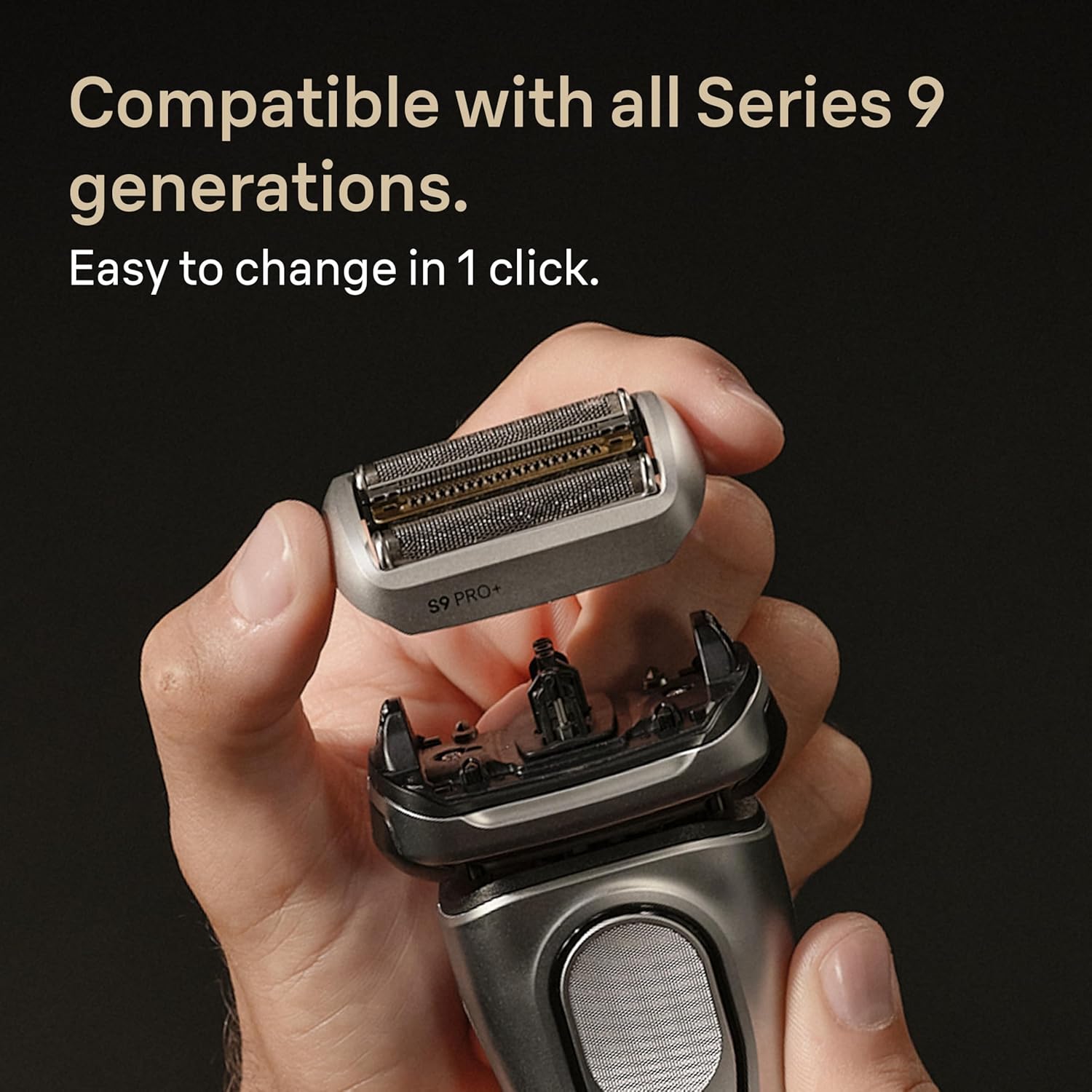 Braun 96M Series 9 PRO+ Electric Shaver Replacement Head,  Compatible With Series 9 Shavers - Made In Germany