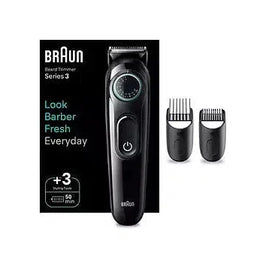 Braun Braun Beard Trimmer Series 3 BT3411, Trimmer For Men With 50-min Runtime